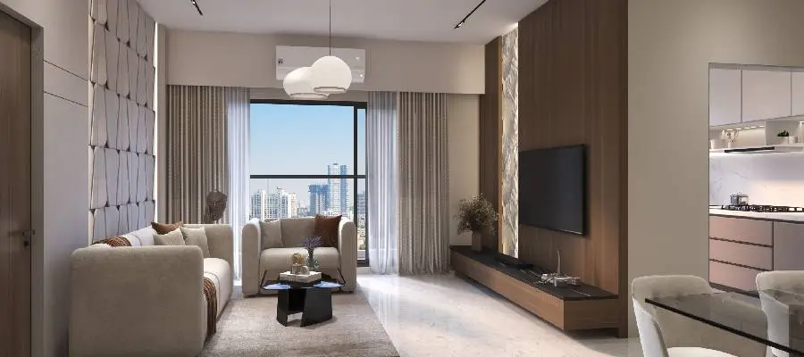 Living Room at HUM Emerald Heights